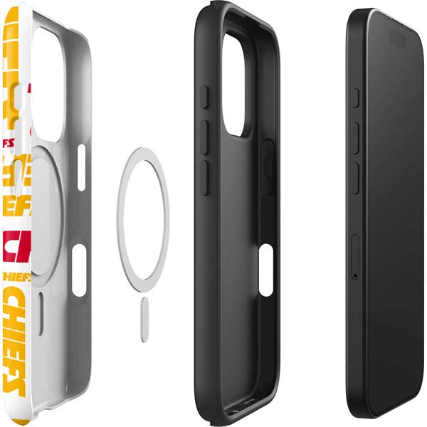 NFL Kansas City Chiefs White Blast iPhone 16 Pro Max Magsafe Impact Case