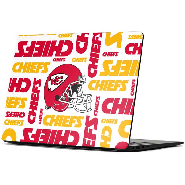 NFL Kansas City Chiefs White Blast Surface Laptop 7 13.8in Skin