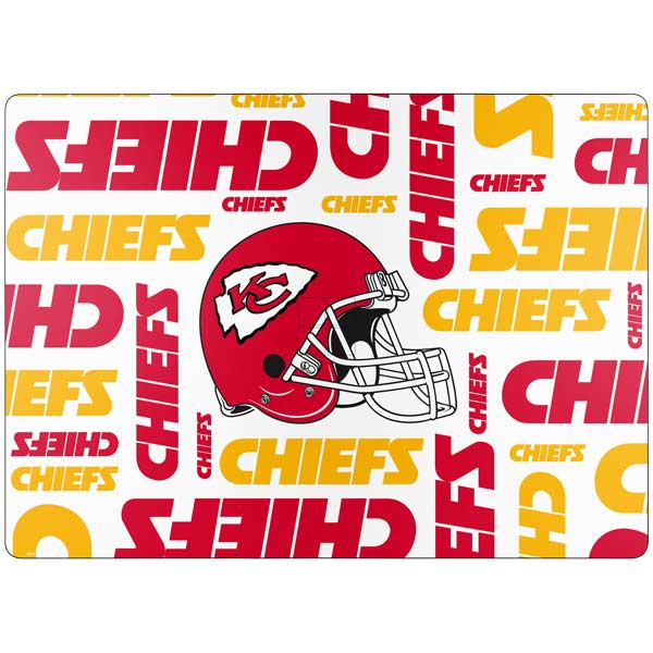 NFL Kansas City Chiefs White Blast Surface Laptop 7 13.8in Skin