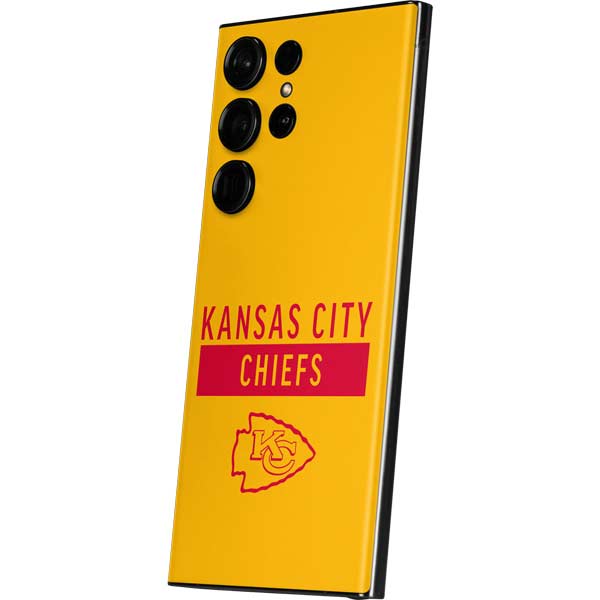NFL Kansas City Chiefs Yellow Performance Series Galaxy Skins