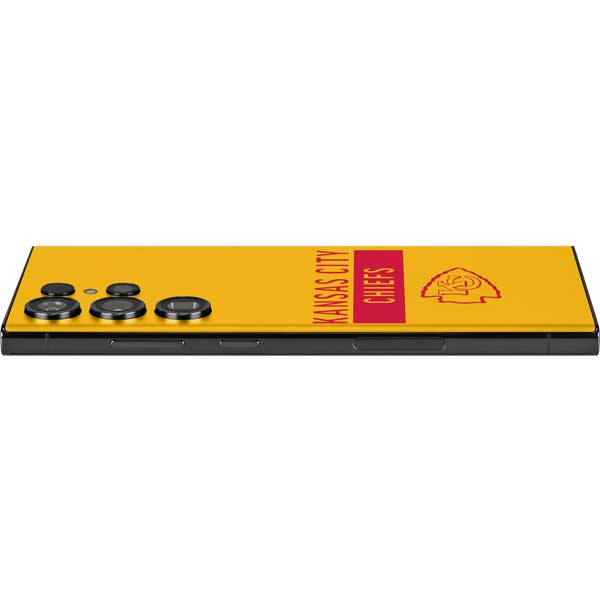 NFL Kansas City Chiefs Yellow Performance Series Galaxy Skins