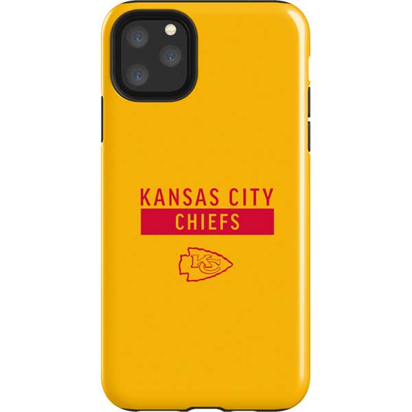 NFL Kansas City Chiefs Yellow Performance Series iPhone Cases