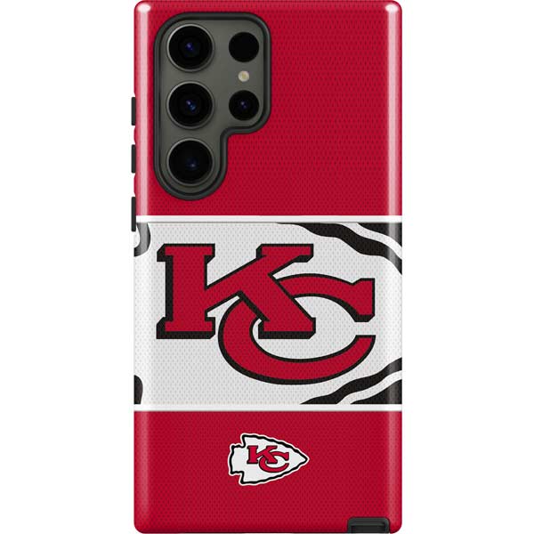 NFL Kansas City Chiefs Zone Block Galaxy S23 Ultra Pro Case