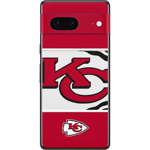 NFL Kansas City Chiefs Zone Block Pixel Skins
