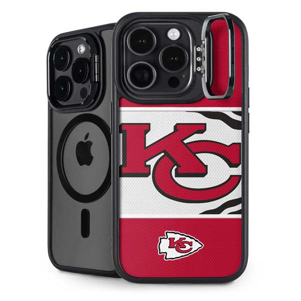 NFL Kansas City Chiefs Zone Block iPhone 14 Pro Kickstand Case