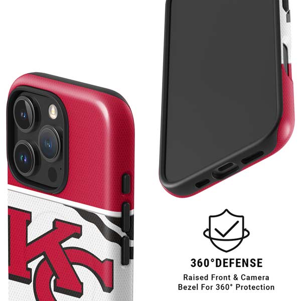 NFL Kansas City Chiefs Zone Block iPhone 16 Pro Magsafe Impact Case