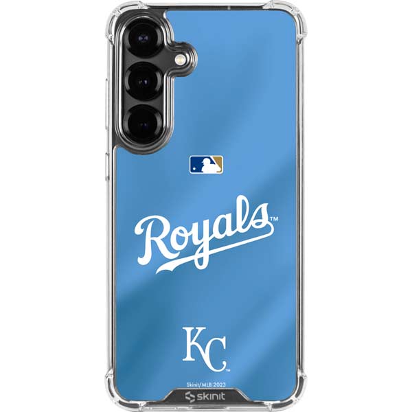 MLB Kansas City Royals Jersey Alternate Galaxy S26 Clear Case