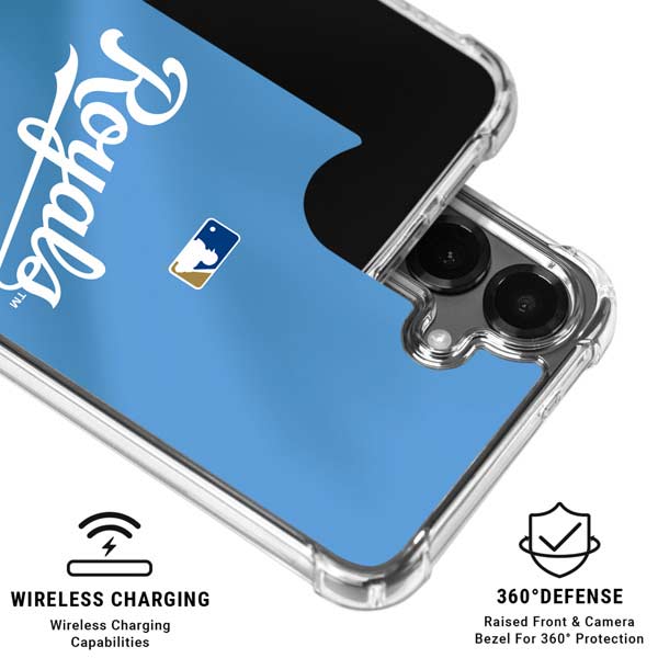 MLB Kansas City Royals Jersey Alternate Galaxy S26 Clear Case