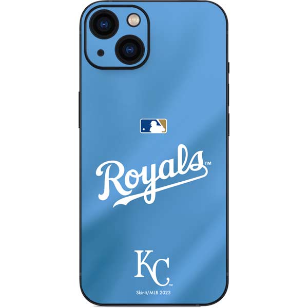 MLB Kansas City Royals Jersey Alternate iPhone Skins