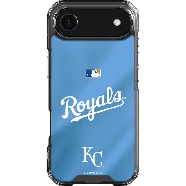 MLB Kansas City Royals Jersey Alternate iPhone 17 Air Clear Case