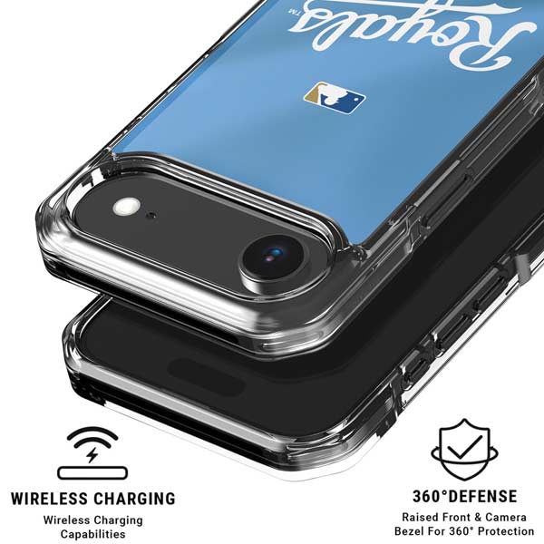 MLB Kansas City Royals Jersey Alternate iPhone 17 Air Clear Case