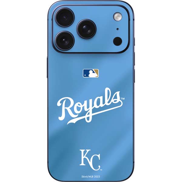 MLB Kansas City Royals Jersey Alternate iPhone 17 Pro Skin