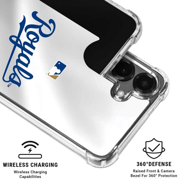 MLB Kansas City Royals Jersey Galaxy S26 Clear Case