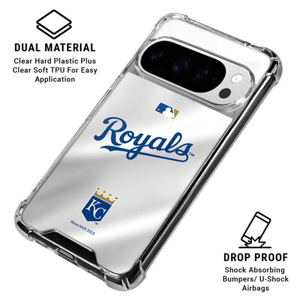 MLB Kansas City Royals Jersey Google Pixel 10 Pro Clear Case