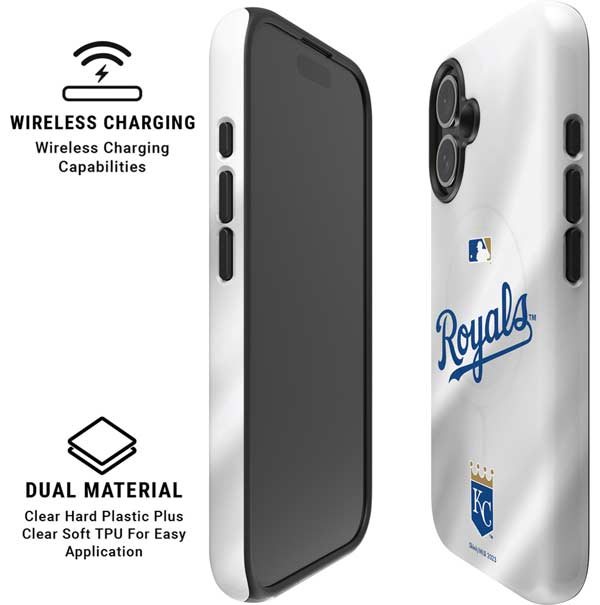 MLB Kansas City Royals Jersey iPhone 16 Magsafe Impact Case