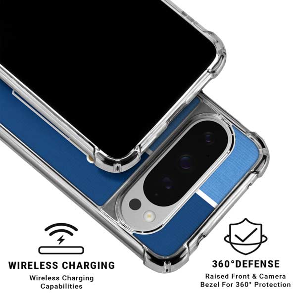 MLB Kansas City Royals Split Google Pixel 10 Pro XL Clear Case