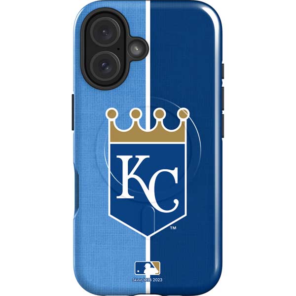 MLB Kansas City Royals Split iPhone 16 Magsafe Impact Case