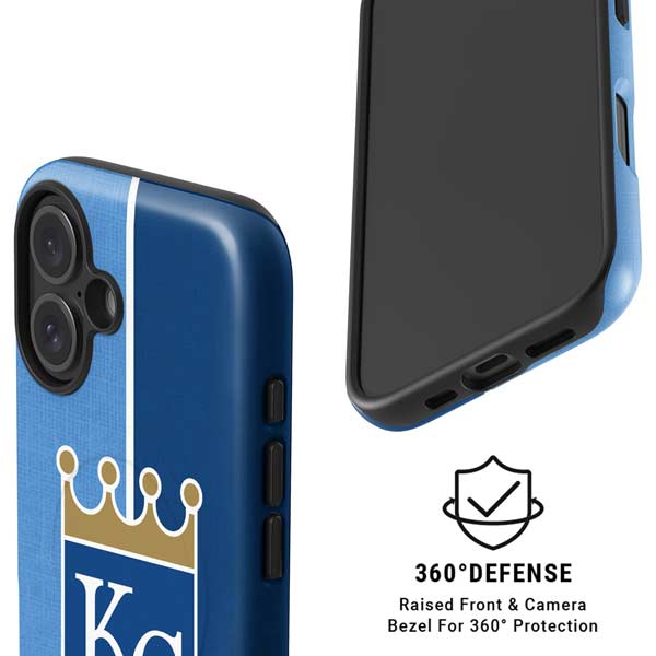 MLB Kansas City Royals Split iPhone 16 Magsafe Impact Case
