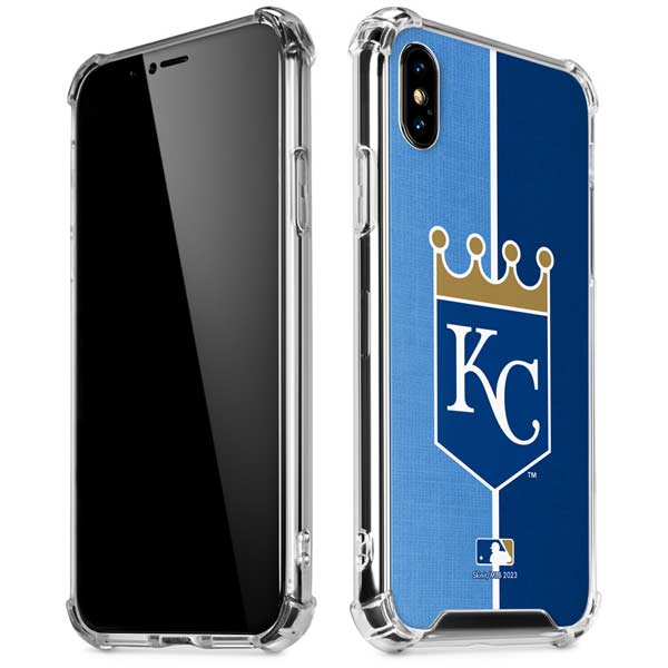 MLB Kansas City Royals Split iPhone X/XS Clear Case