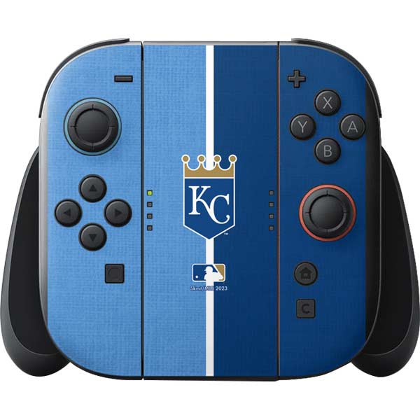 MLB Kansas City Royals Split Nintendo Switch 2 (2025) with Joy-Con Skin