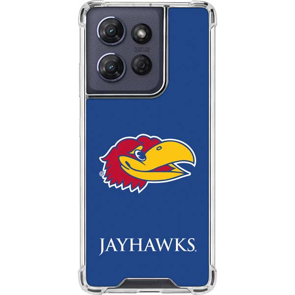 University of Kansas Jayhawks Digi Moto G 5G (2025) Clear Case