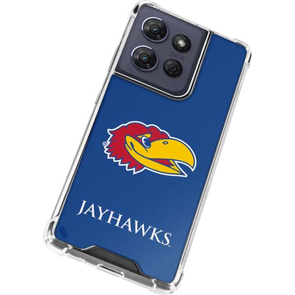 University of Kansas Jayhawks Digi Moto G 5G (2025) Clear Case