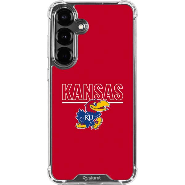 University of Kansas Jayhawks Established 1865 Galaxy S26 Clear Case