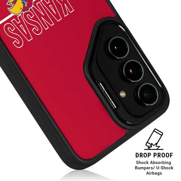 University of Kansas Jayhawks Established 1865 Galaxy S26 Plus Kickstand Case
