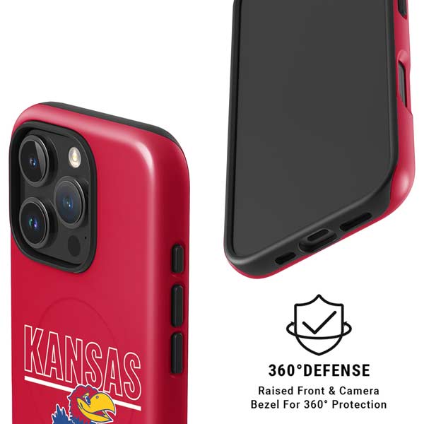 University of Kansas Jayhawks Established 1865 iPhone 16 Pro Magsafe Impact Case