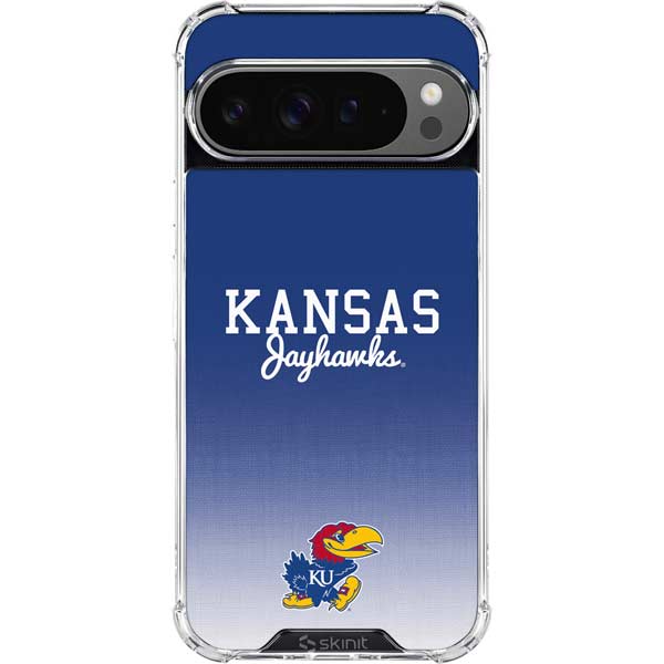 University of Kansas Jayhawks Google Pixel 10 Pro Clear Case