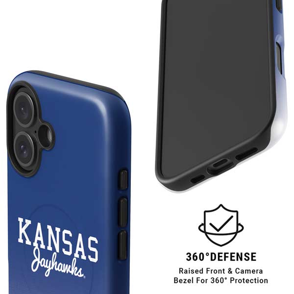 University of Kansas Jayhawks iPhone 16 Plus Magsafe Impact Case