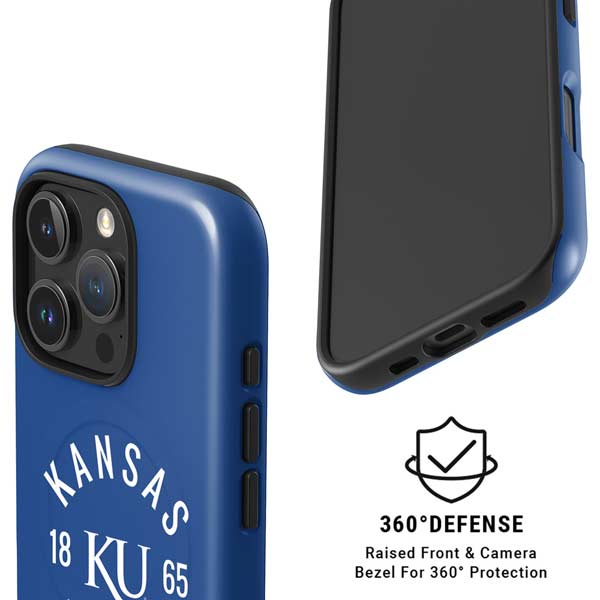 University of Kansas Jayhawks KY 1865 iPhone 16 Pro Max Magsafe Impact Case