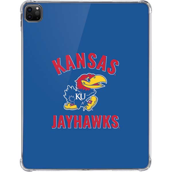University of Kansas Jayhawks Mascot iPad Pro 11in (2024) Clear Case