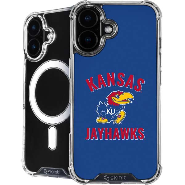 University of Kansas Jayhawks Mascot iPhone 17 MagSafe Case