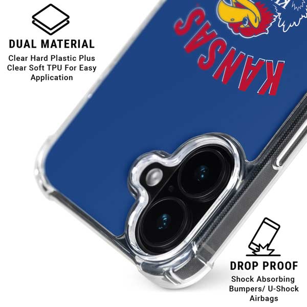 University of Kansas Jayhawks Mascot iPhone 17 MagSafe Case