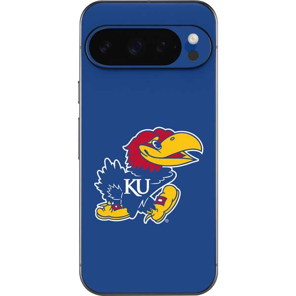 University of Kansas Jayhawks Mascot Outline Google Pixel 10 Pro XL Skin