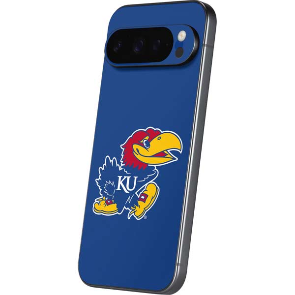 University of Kansas Jayhawks Mascot Outline Google Pixel 10 Pro XL Skin