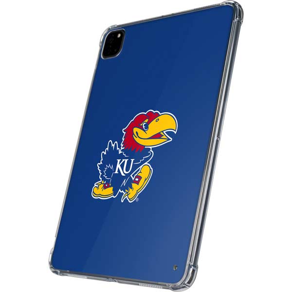 University of Kansas Jayhawks Mascot Outline iPad Pro 11in (2024) Clear Case