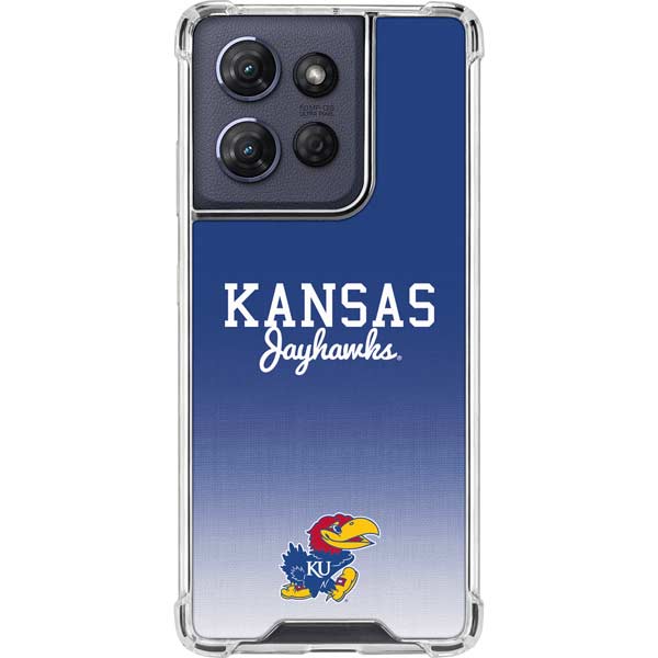 University of Kansas Jayhawks Moto G 5G (2025) Clear Case