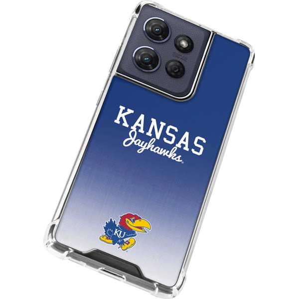 University of Kansas Jayhawks Moto G 5G (2025) Clear Case