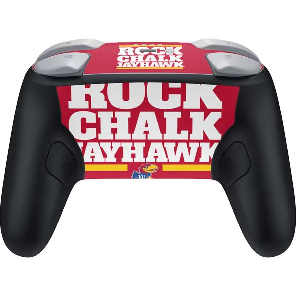 University of Kansas Rock Chalk Jayhawk Nintendo Switch 2 (2025) Pro Controller Skin