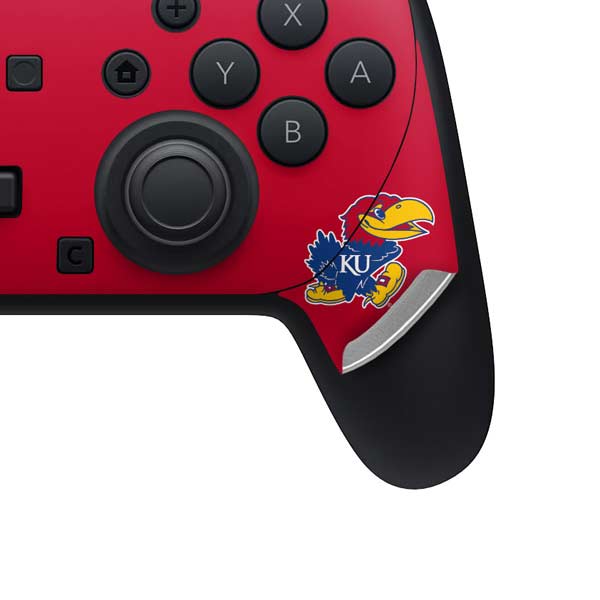 University of Kansas Rock Chalk Jayhawk Nintendo Switch 2 (2025) Pro Controller Skin