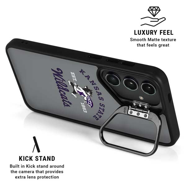 Kansas State University Wildcats Est 1863 Galaxy S26 Plus Kickstand Case