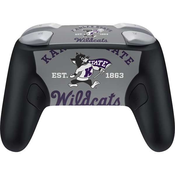 Kansas State University Wildcats Est 1863 Nintendo Switch 2 (2025) Pro Controller Skin