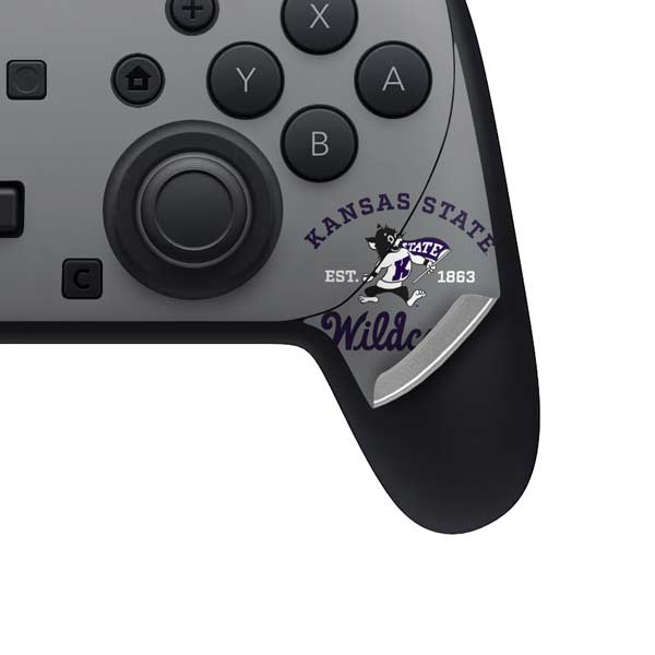 Kansas State University Wildcats Est 1863 Nintendo Switch 2 (2025) Pro Controller Skin