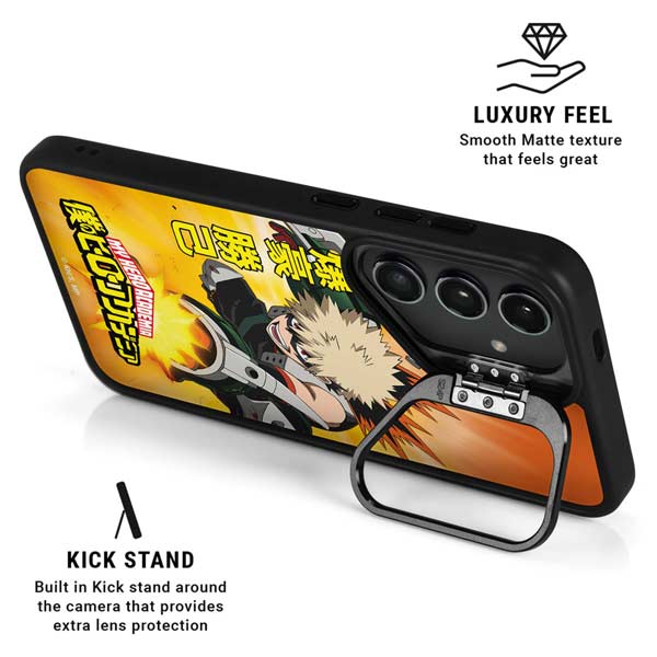 My Hero Academia Katsuki Bakugo Season 4 Galaxy S26 Ultra Kickstand Case