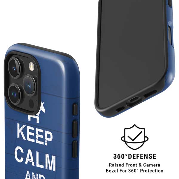 Keep Calm And Vote Left iPhone 16 Pro Magsafe Impact Case