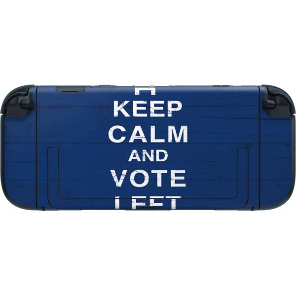 Keep Calm And Vote Left Nintendo Switch 2 (2025) with Joy-Con Skin