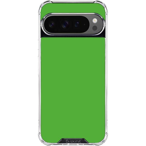 Kelly Green Google Pixel 10 Pro Clear Case