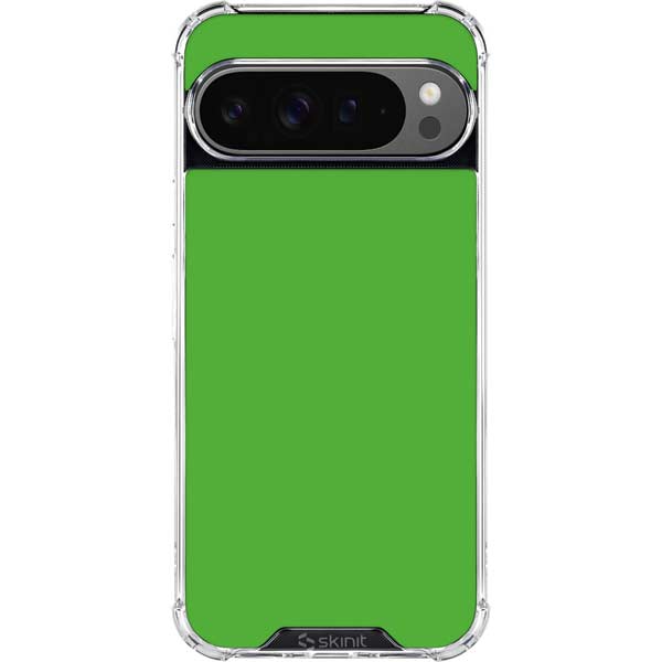 Kelly Green Google Pixel 10 Pro XL Clear Case